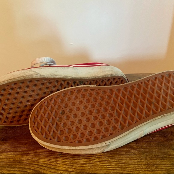 Red Vans - Picture 3 of 4